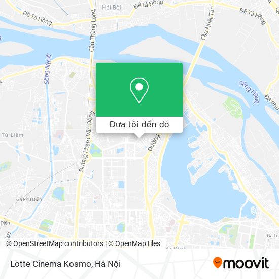 Bản đồ Lotte Cinema Kosmo