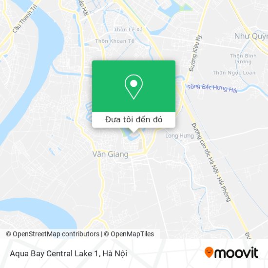 Bản đồ Aqua Bay Central Lake 1