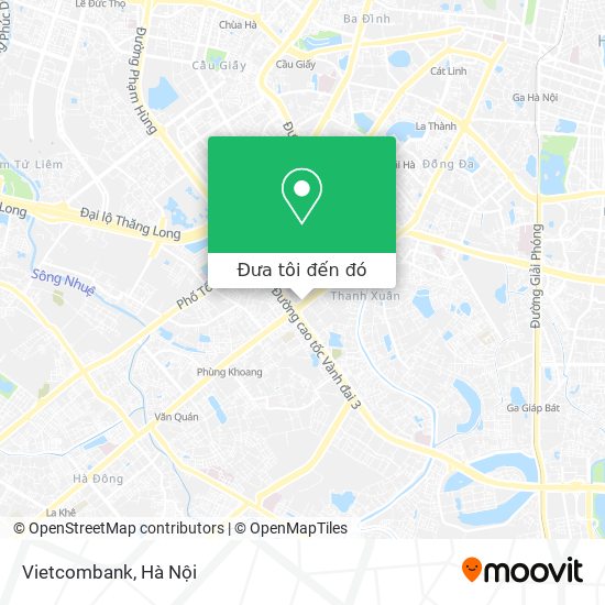 Bản đồ Vietcombank