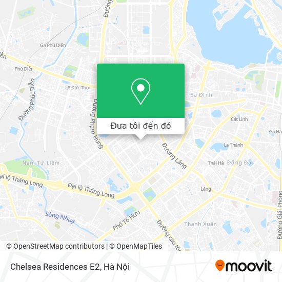 Bản đồ Chelsea Residences E2