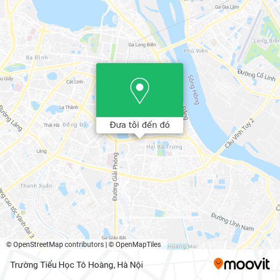Bản đồ Trường Tiểu Học Tô Hoàng