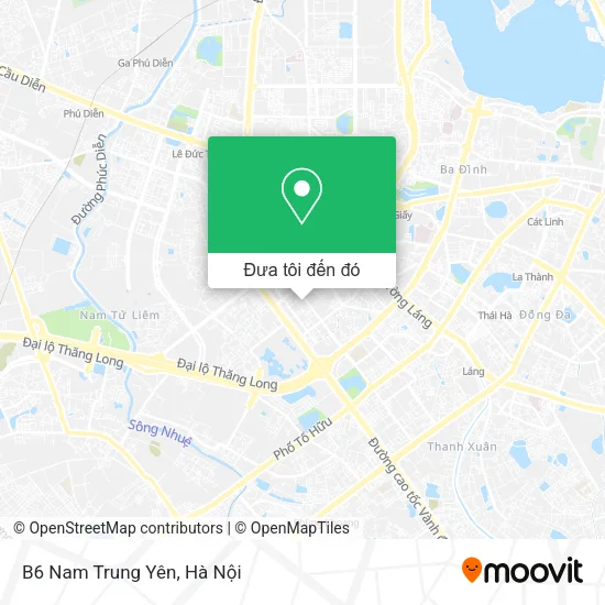 Bản đồ B6 Nam Trung Yên