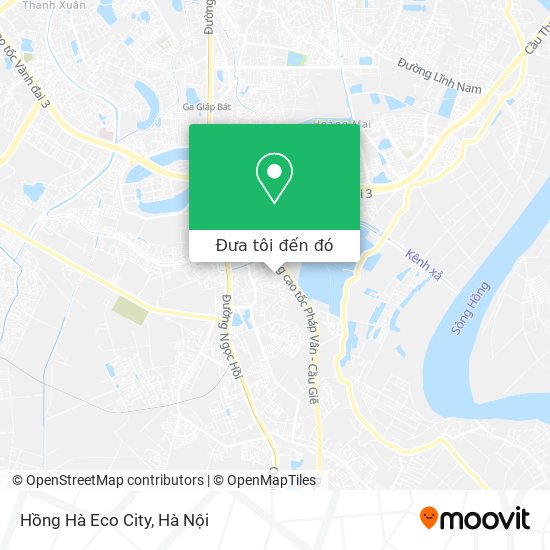 Bản đồ Hồng Hà Eco City