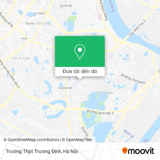 Bản đồ Trường Thpt Trương Định