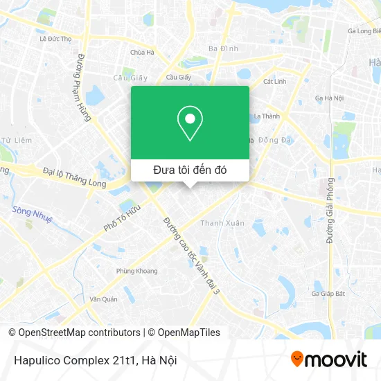 Bản đồ Hapulico Complex 21t1