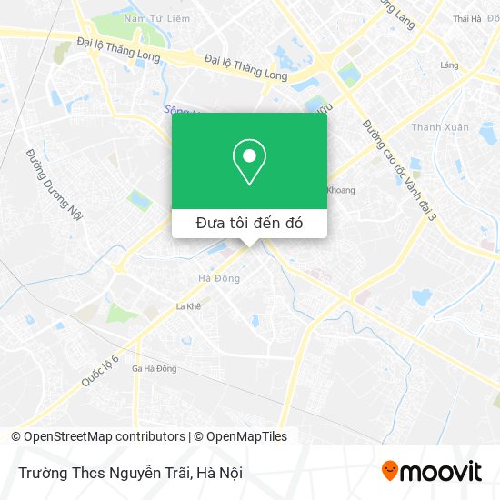 Bản đồ Trường Thcs Nguyễn Trãi