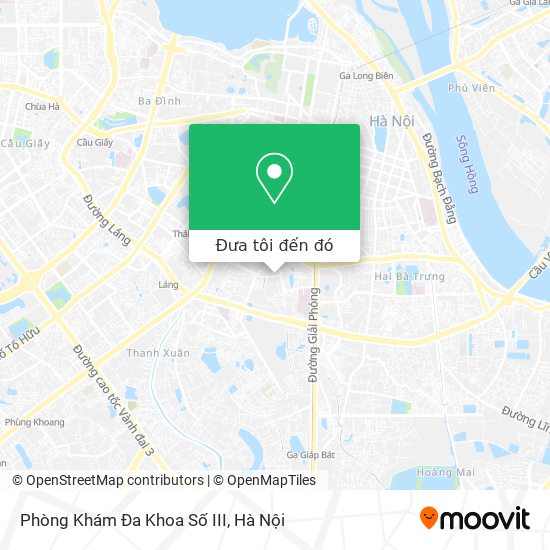 Bản đồ Phòng Khám Đa Khoa Số III