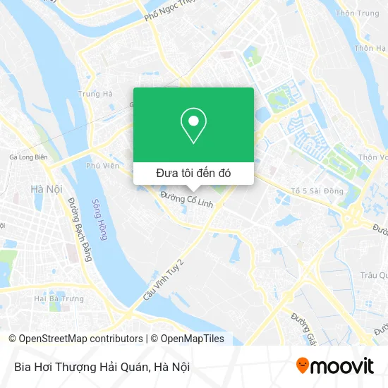 Bản đồ Bia Hơi Thượng Hải Quán