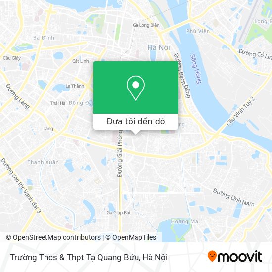 Bản đồ Trường Thcs & Thpt Tạ Quang Bửu