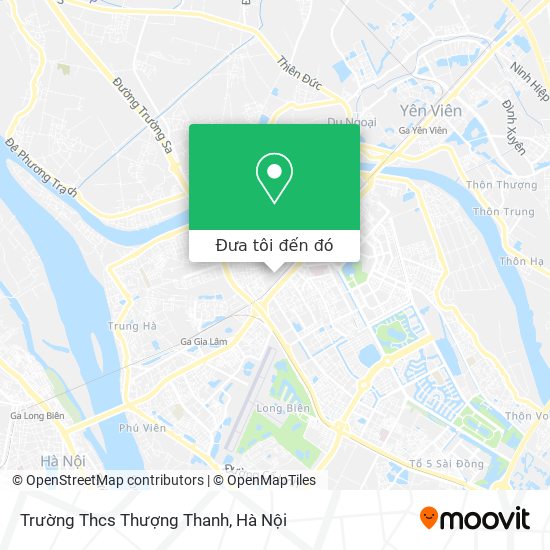 Bản đồ Trường Thcs Thượng Thanh