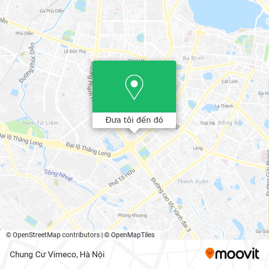 Bản đồ Chung Cư Vimeco