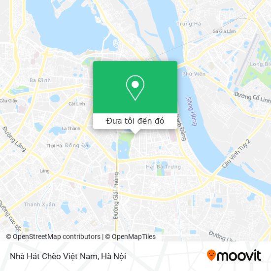 Bản đồ Nhà Hát Chèo Việt Nam