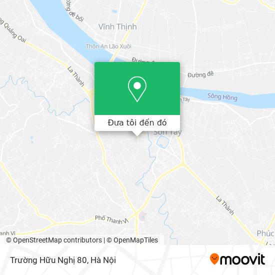 Bản đồ Trường Hữu Nghị 80