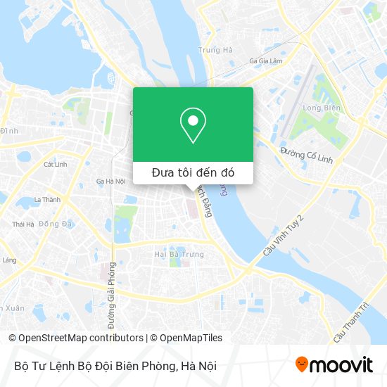 Bản đồ Bộ Tư Lệnh Bộ Đội Biên Phòng
