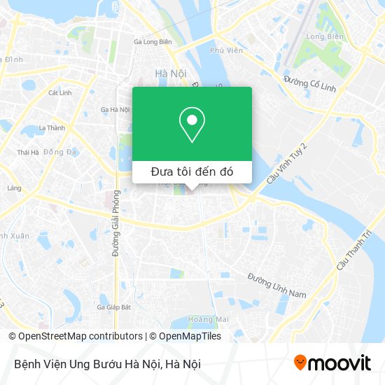 Bản đồ Bệnh Viện Ung Bướu Hà Nội