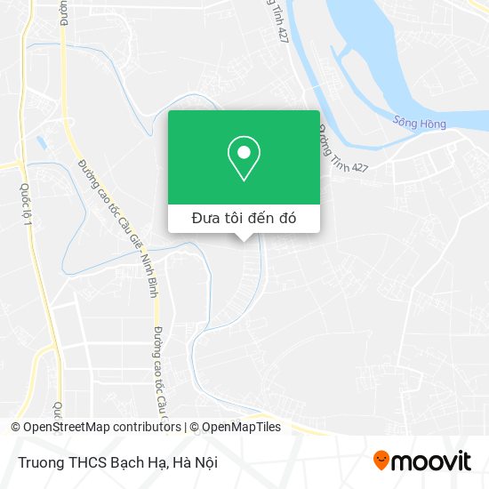 Bản đồ Truong THCS Bạch Hạ