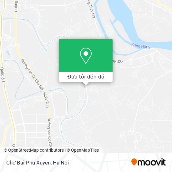 Bản đồ Chợ Bái-Phú Xuyên