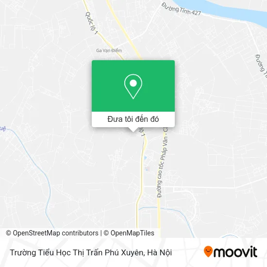 Bản đồ Trường Tiểu Học Thị Trấn Phú Xuyên