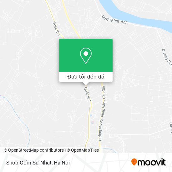 Bản đồ Shop Gốm Sứ Nhật