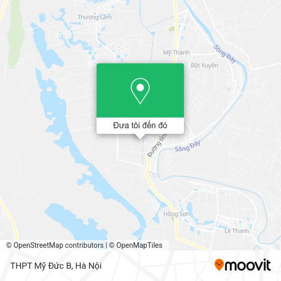 Bản đồ THPT Mỹ Đức B