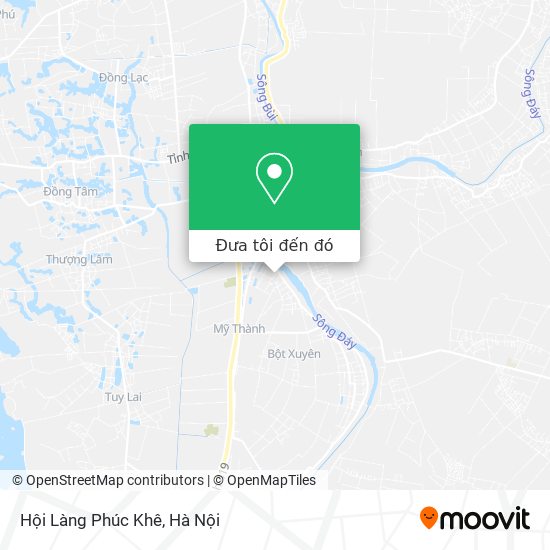 Bản đồ Hội Làng Phúc Khê