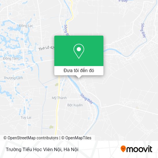 Bản đồ Trường Tiểu Học Viên Nội
