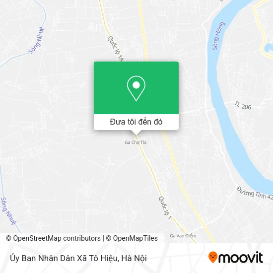 Bản đồ Ủy Ban Nhân Dân Xã Tô Hiệu