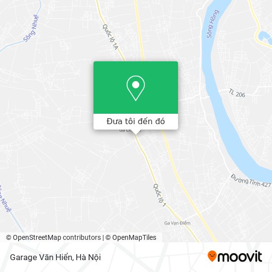Bản đồ Garage Văn Hiển