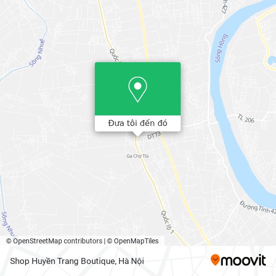 Bản đồ Shop Huyền Trang Boutique