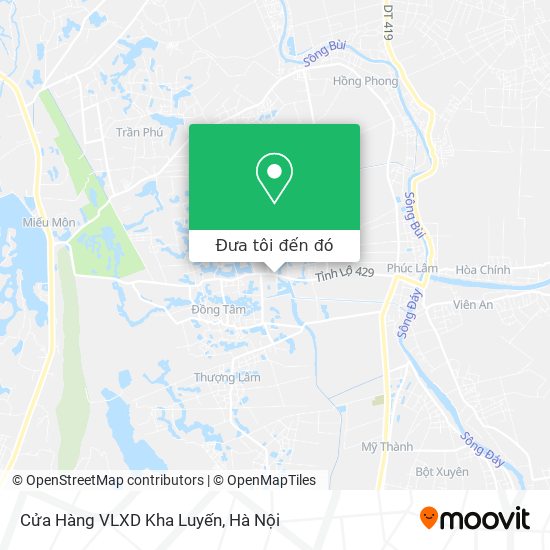 Bản đồ Cửa Hàng VLXD Kha Luyến