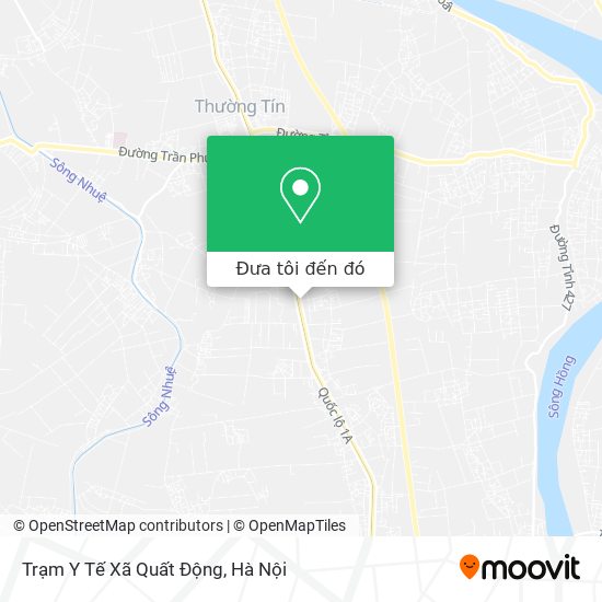 Bản đồ Trạm Y Tế Xã Quất Động