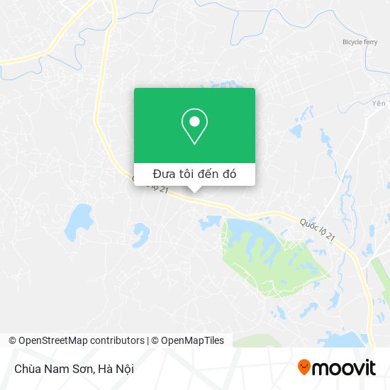 Bản đồ Chùa Nam Sơn