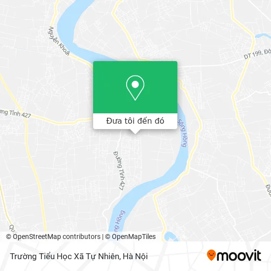 Bản đồ Trường Tiểu Học Xã Tự Nhiên