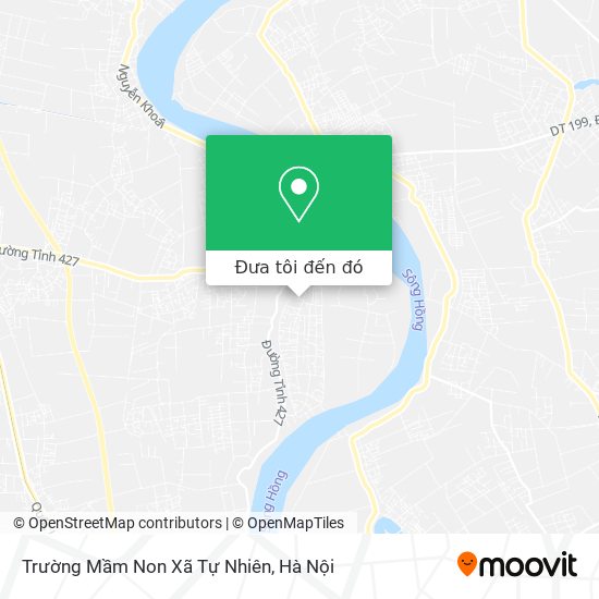 Bản đồ Trường Mầm Non Xã Tự Nhiên