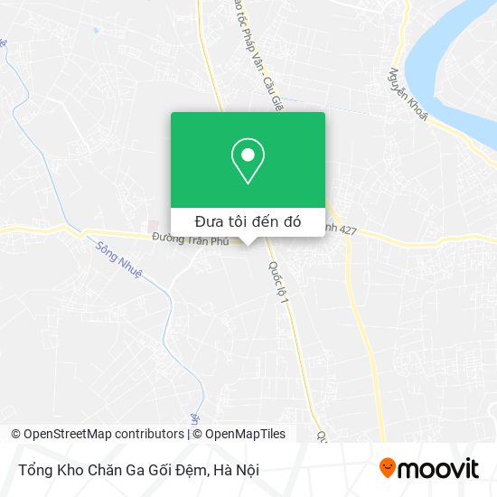 Bản đồ Tổng Kho Chăn Ga Gối Đệm