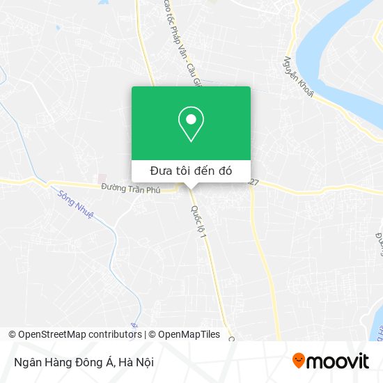 Bản đồ Ngân Hàng Đông Á