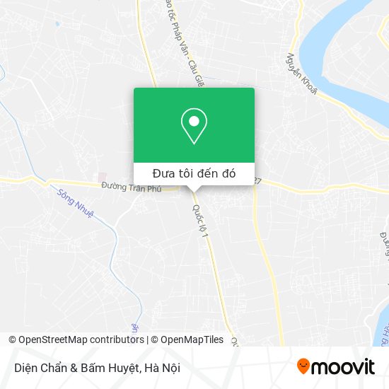 Bản đồ Diện Chẩn & Bấm Huyệt