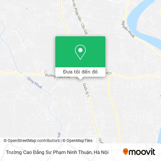 Bản đồ Trường Cao Đẳng Sư Phạm Ninh Thuận