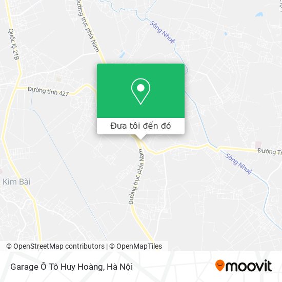 Bản đồ Garage Ô Tô Huy Hoàng