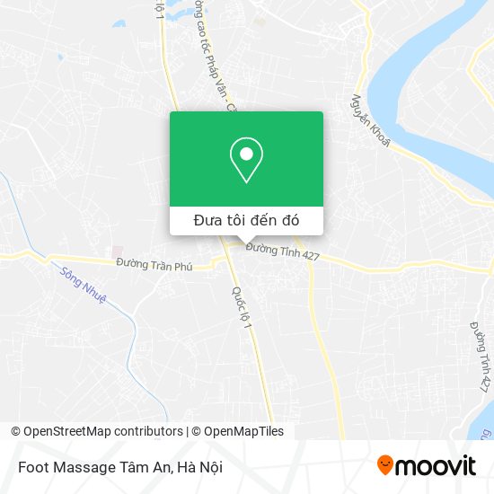 Bản đồ Foot Massage Tâm An