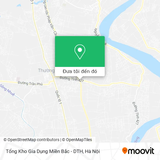 Bản đồ Tổng Kho Gia Dụng Miền Bắc - DTH