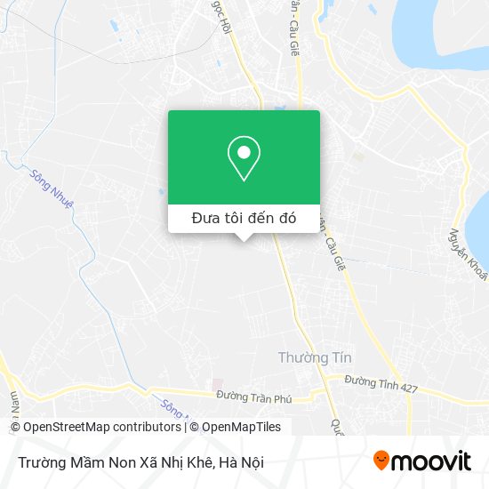 Bản đồ Trường Mầm Non Xã Nhị Khê