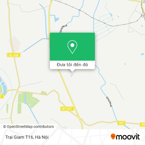 Bản đồ Trại Giam T16