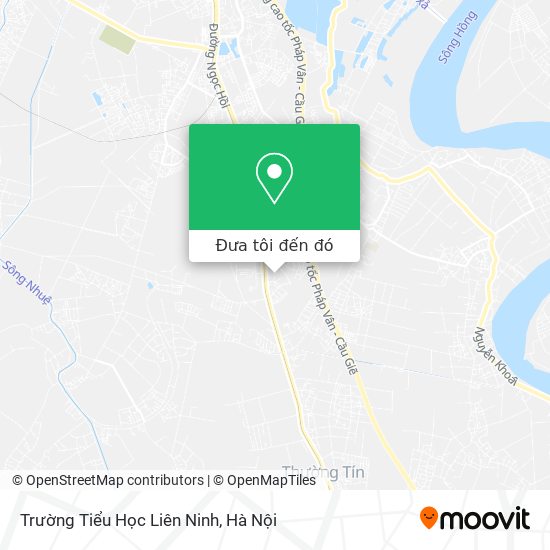 Bản đồ Trường Tiểu Học Liên Ninh