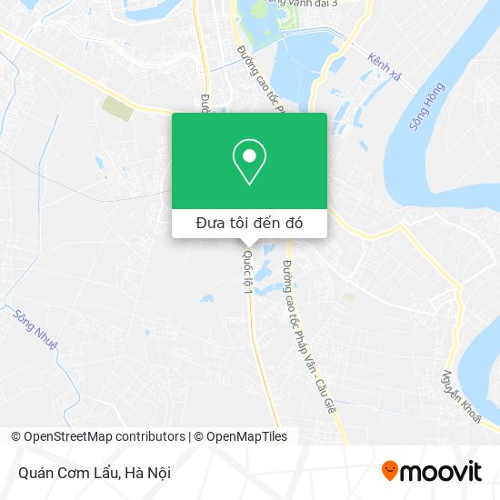 Bản đồ Quán Cơm Lẩu