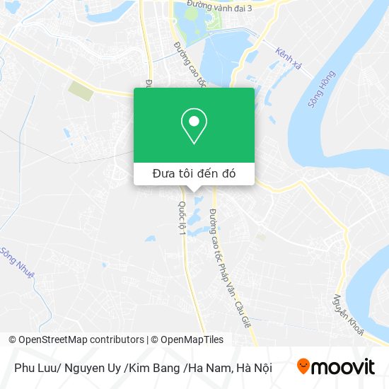 Bản đồ Phu Luu/ Nguyen Uy /Kim Bang /Ha Nam