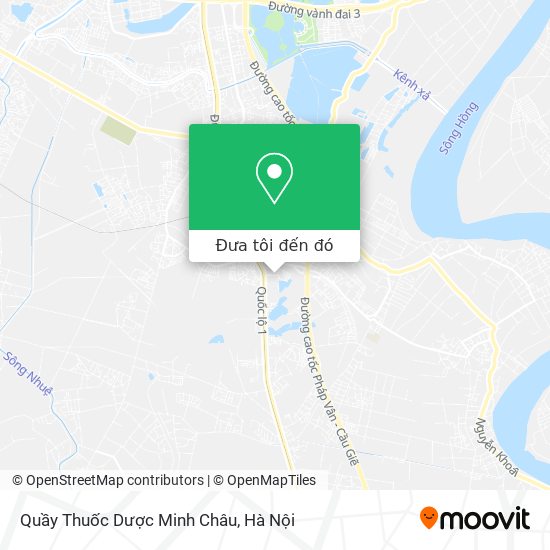 Bản đồ Quầy Thuốc Dược Minh Châu