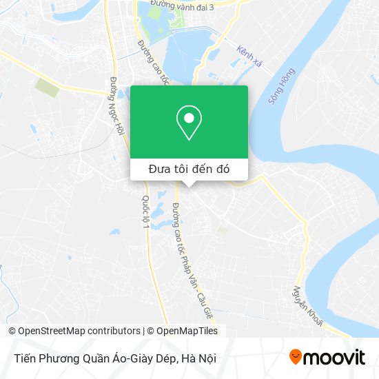 Bản đồ Tiến Phương Quần Áo-Giày Dép