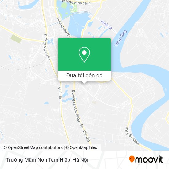 Bản đồ Trường Mầm Non Tam Hiệp