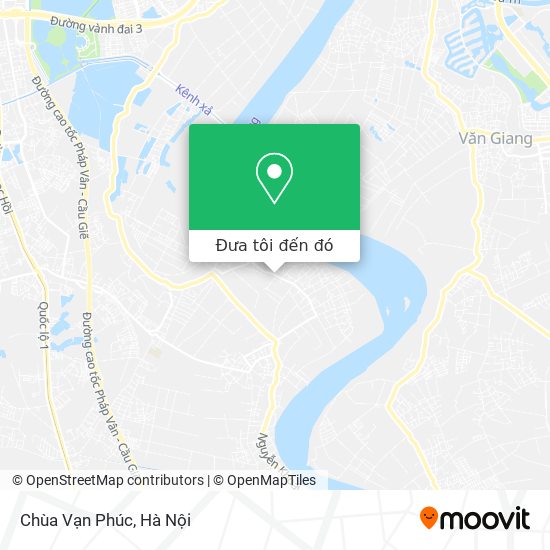 Bản đồ Chùa Vạn Phúc